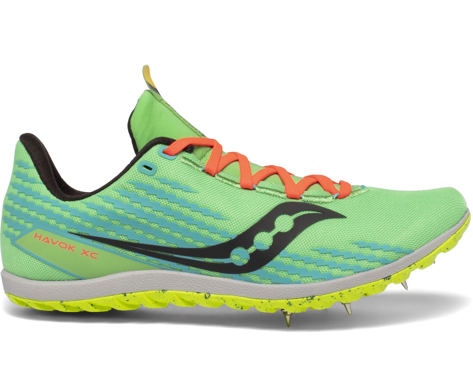 Saucony Havok Xc 3 Flat Men\'s Running Shoes Green | Canada 507DFMN